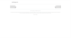 Desktop Screenshot of exchenge.com