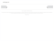 Tablet Screenshot of exchenge.com